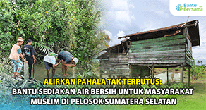 Alirkan Pahala: Bantu Sediakan Air Bersih Di Pelosok Sumatera Selatan